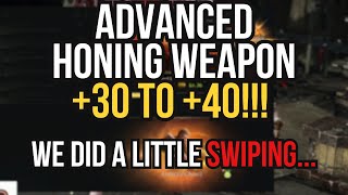 lets see how much it costs to weapon advance hone 30 to 40