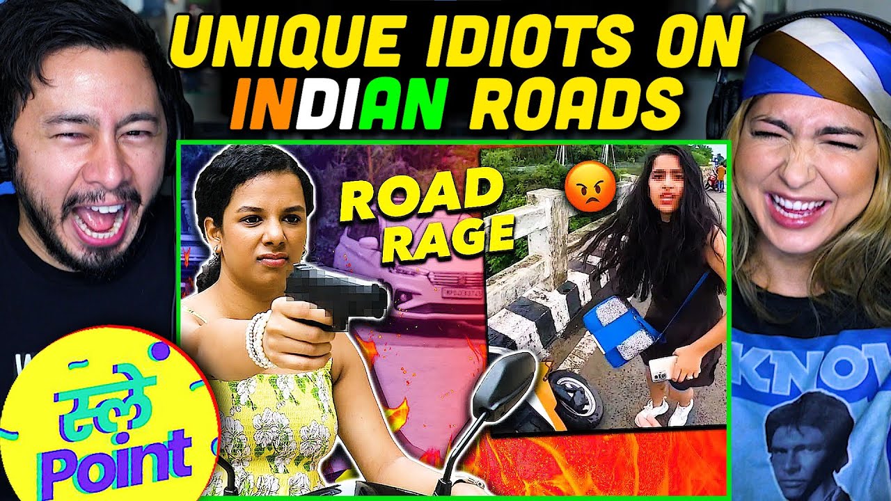SLAYY POINT | Unique Idiots On Indian Roads REACTION!!