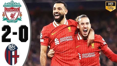 Liverpool vs Bologna 2 0 Highlights & All Goals 2024 HD   720