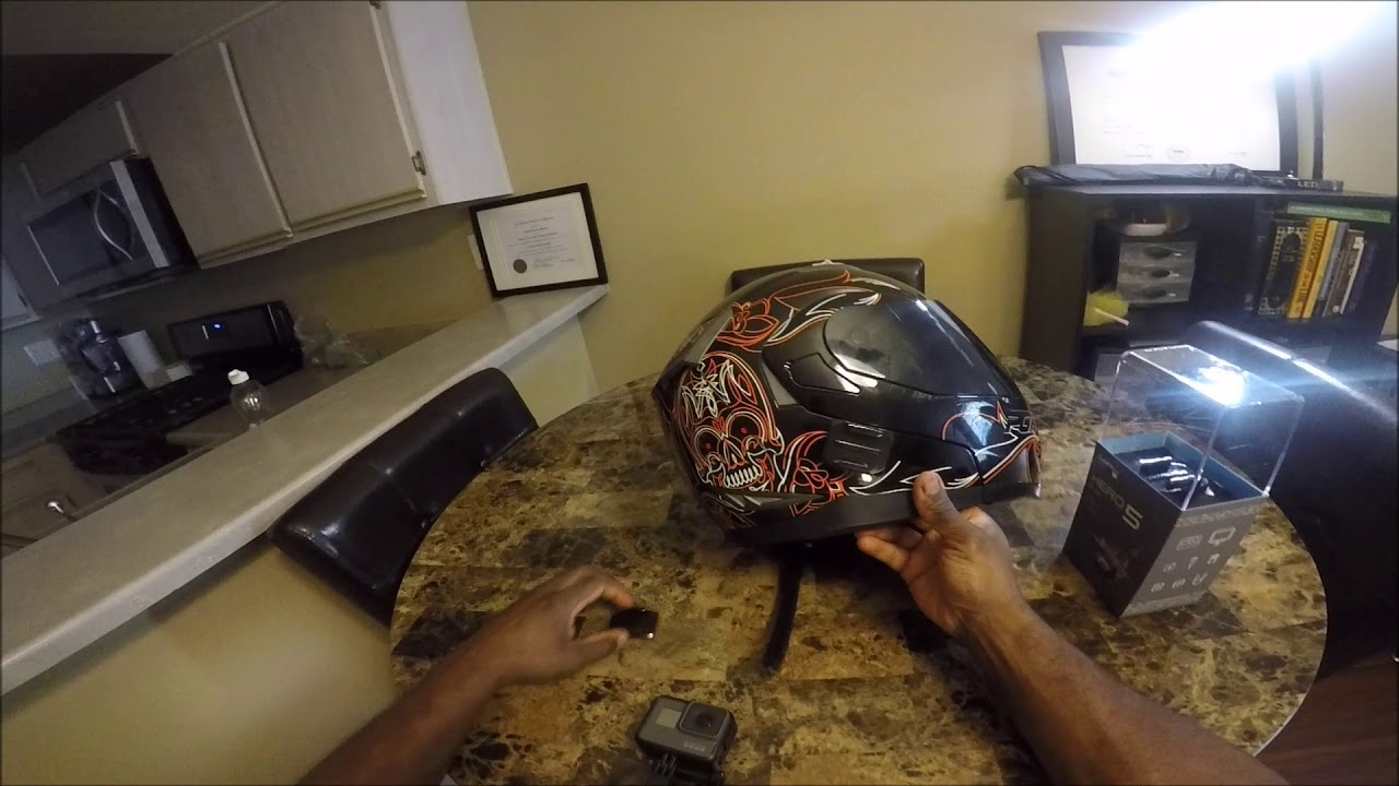How to GoPro Your Motorcycle Helmet YouTube