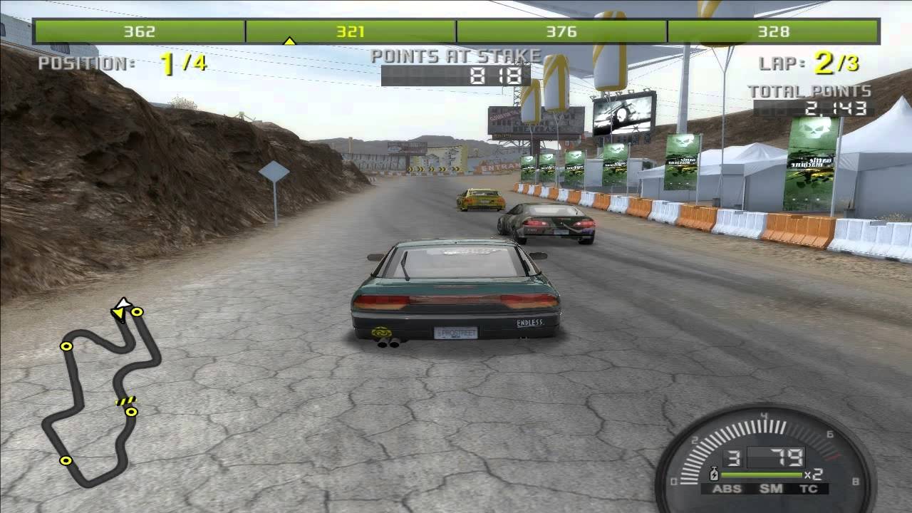 Need For Speed: ProStreet - Race #47 - Sector Shootout (Nevada Highway II - Battle Machine)