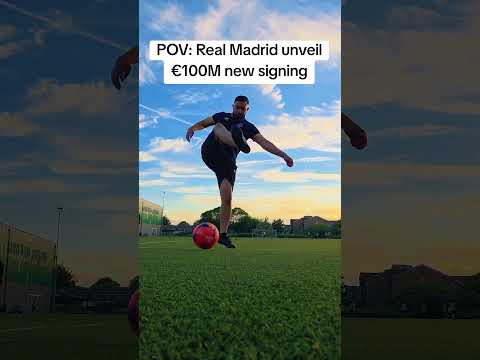 Real Madrid selling me already! #realmadrid #skills #ronaldo