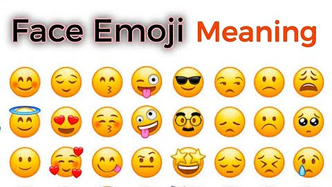Meaning of Face Emojis|| Whatsapp emoji meaning