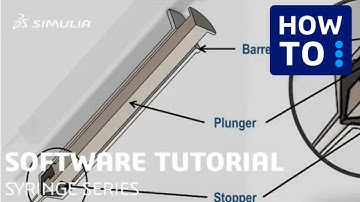 SIMULIA How-To Tutorial for 3DEXPERIENCE | Syringe Series | Problem Statement (1/15)