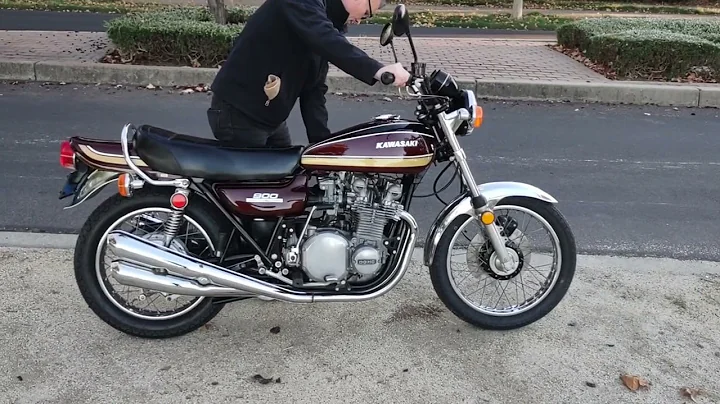 1975 Z1 900 cold start