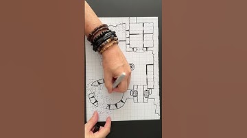 Deserted Outpost #OldSchool #Handdrawn #Dungeon #Map! #ttrpg #maps #dnd #pathfinder