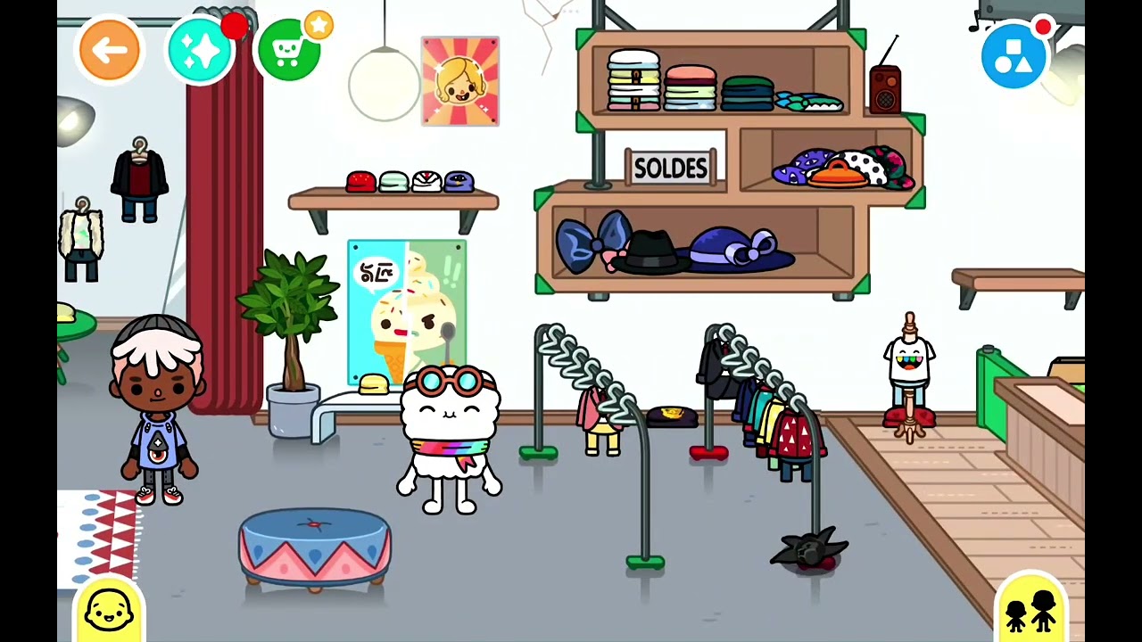 Toca boca. Дитяча кімната