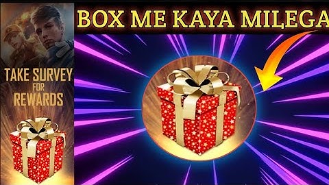 How to complete take survey for free rewards event free fire | New event free fire | FF new event