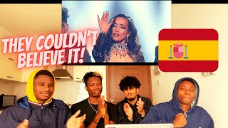 Chanel "SloMo" | Benidorm Fest 2022 | Primera Semifinal[REACTION] SHOWING MY FRIENDS!!!!