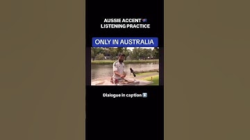 AUSSIE ACCENT LISTENING PRACTICE #aussieenglish #aussieslang (Dialogue in Comments)