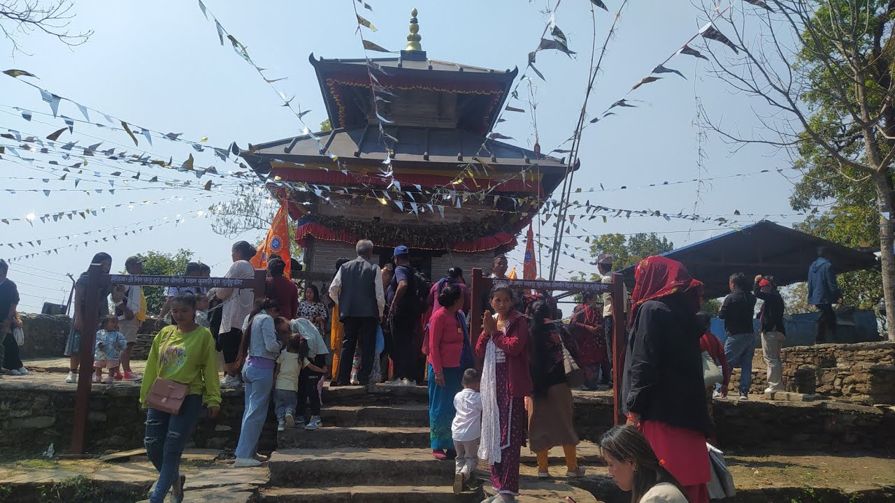 तुर्लुङकोट कालिका chaite dashain festival turlung kot Kalika #viral #shorts  #short #nepal
