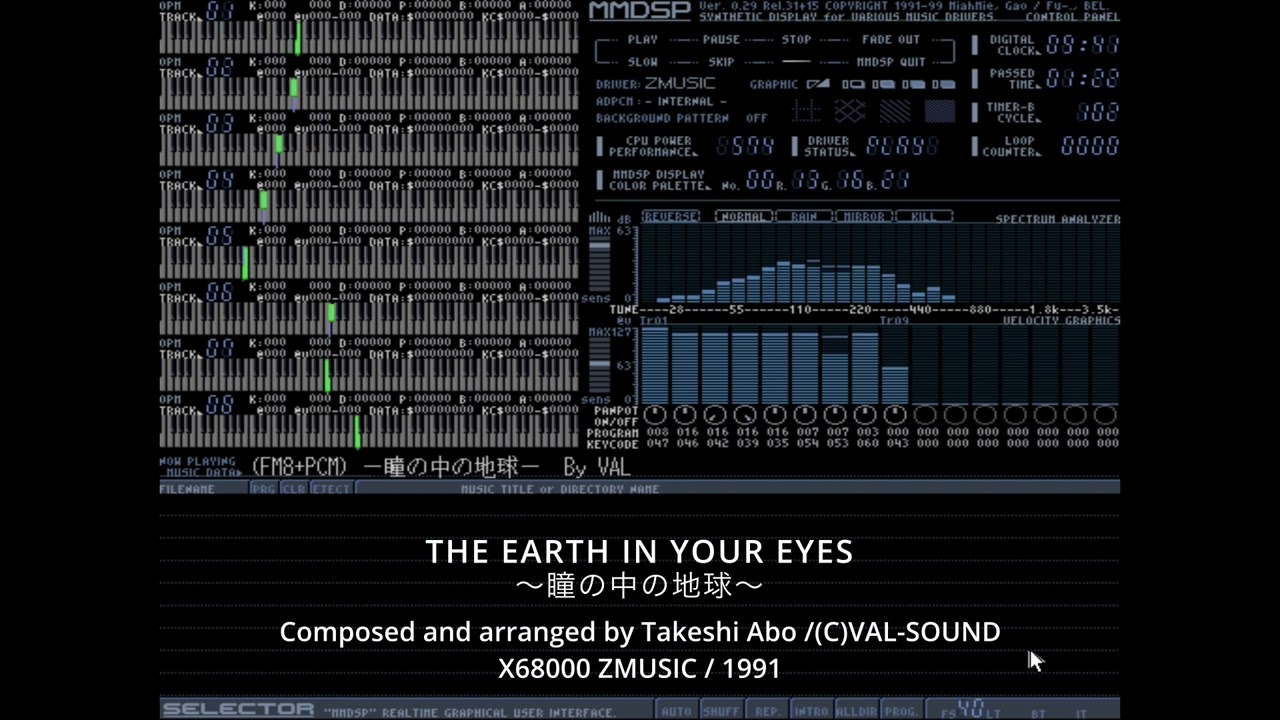 THE EARTH IN YOUR EYES -瞳の中の地球- / 1991