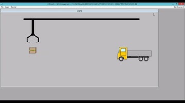 How to make a Crane Simulation/GUI In Scada Wonderware Intouch.