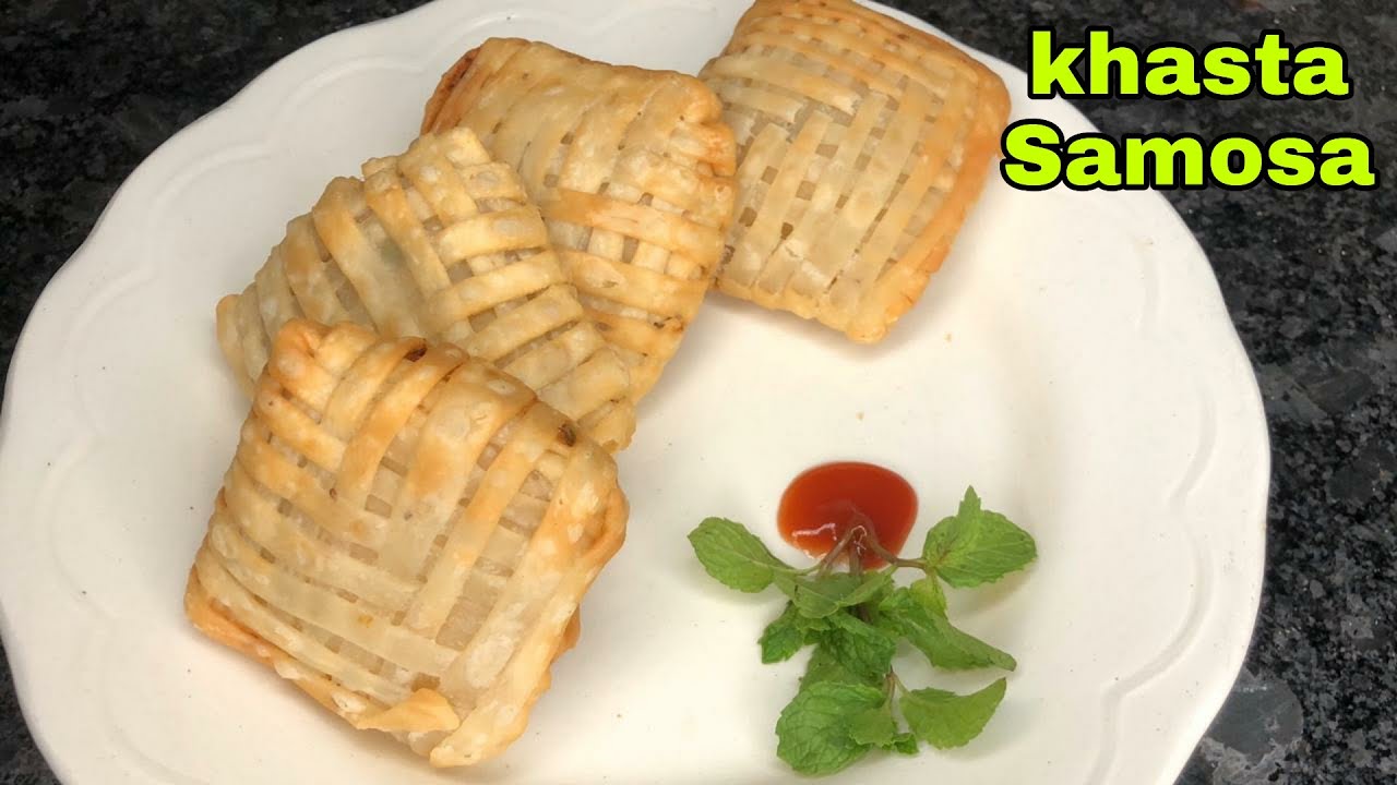 Khasta Samosa |खस्ता समोसा |Cooking with Rupa | | Cooking With Rupa