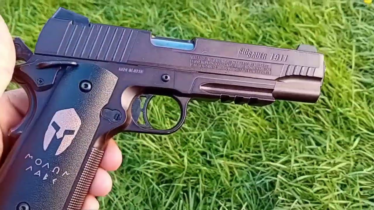 SIG SAUER SPARTAN CO2 PISTOL 4.5MM   3500 ROUND REVIEW