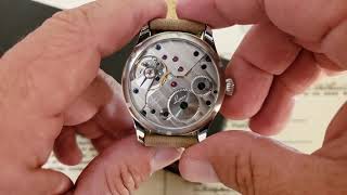 Laco 1925 "Cuxhaven" Navy Watch-Absolutely Beautiful!!