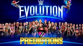 WWE Evolution PPV Full Show Predictions | 7Days Podcast