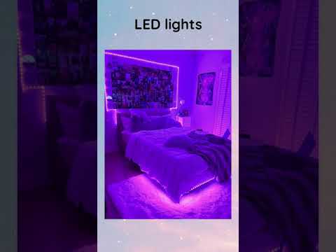 Video: LED-loft: ideer og muligheder, installation, designtips, fotos