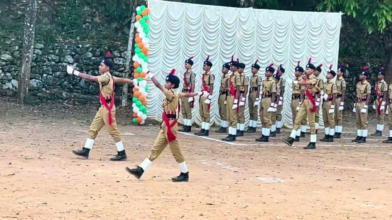 SPC Passing out parade BMG HS Kulathupuzha 2026