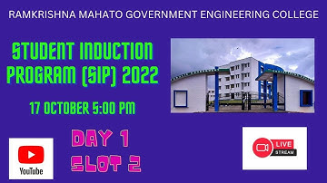 Student Induction Program (SIP) #SIP#RKMGEC