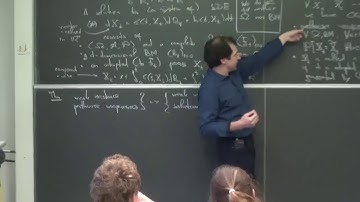 NCCR SwissMAP - Brownian motion and stochastic calculus (1/2)