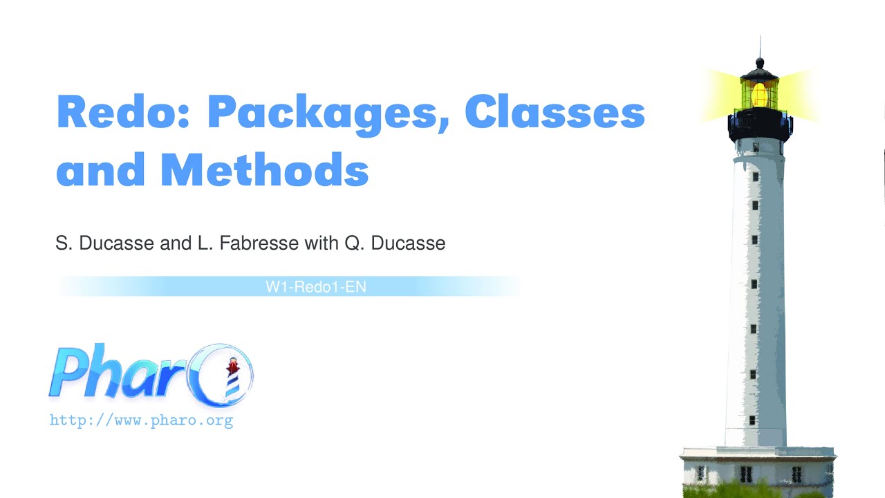 🐥 Packages, Classes et Methods [W1-ReDo1-EN] - YouTube
