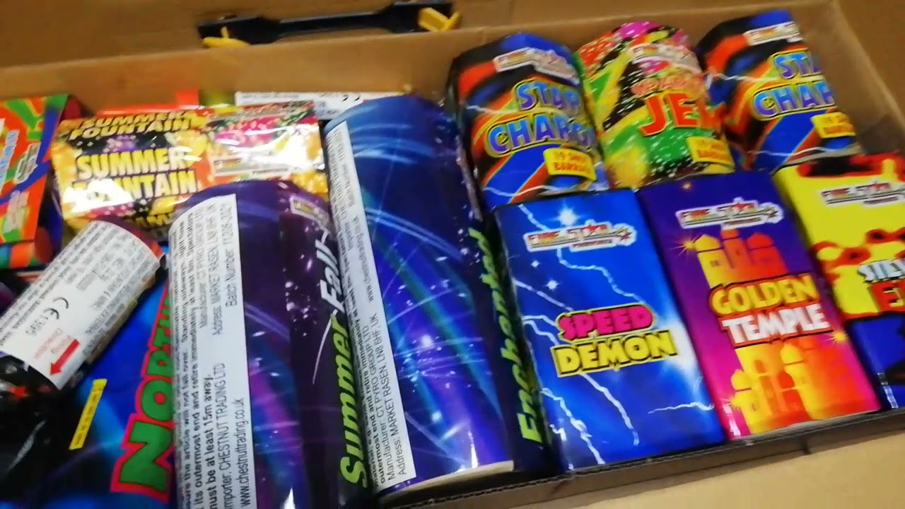 fireworks 2021 Morrisons Olympian display pack