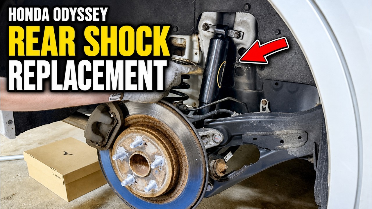 2018–2024 Honda Odyssey Rear Shock Replacement | Easy DIY Guide