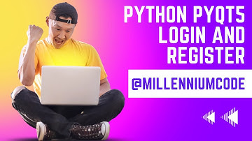 Python PyQt Login and Register Part - 3
