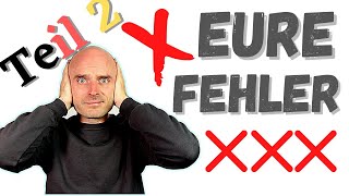 Eure Fehler | Deutsch lernen | Learn German | A2 B1 B2