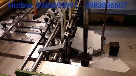 MÁY LÀM HỘP BÌA CỨNG BÁN TỰ ĐỘNG