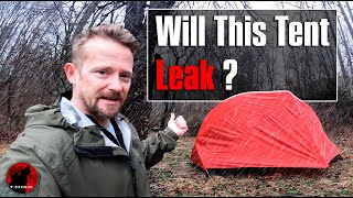 I Can't Believe this Happened! - Teton Sports Mountain Ultra 1 Tent - Test Night