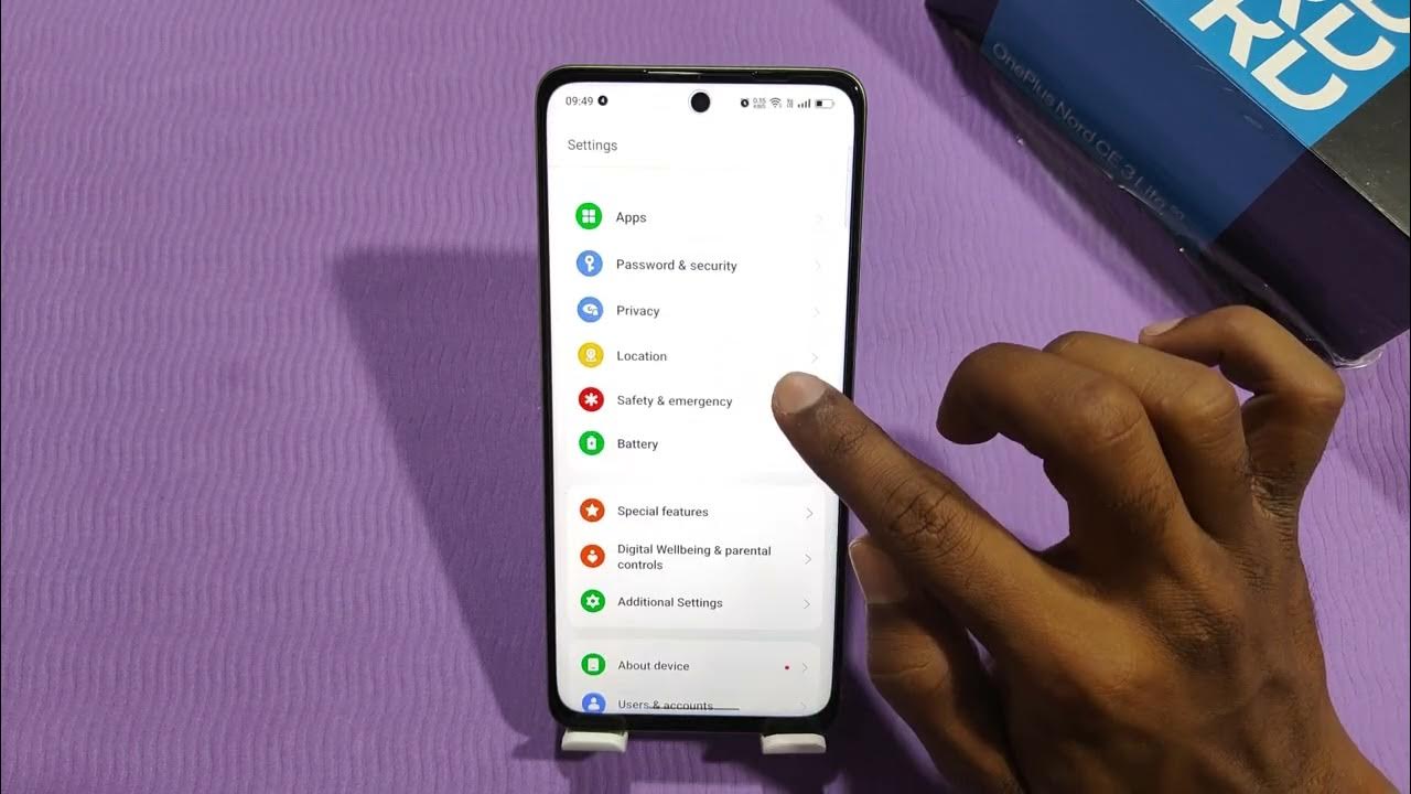 double-tap-lock-screen-in-oneplus-nord-ce-3-lite-double-tap-screen