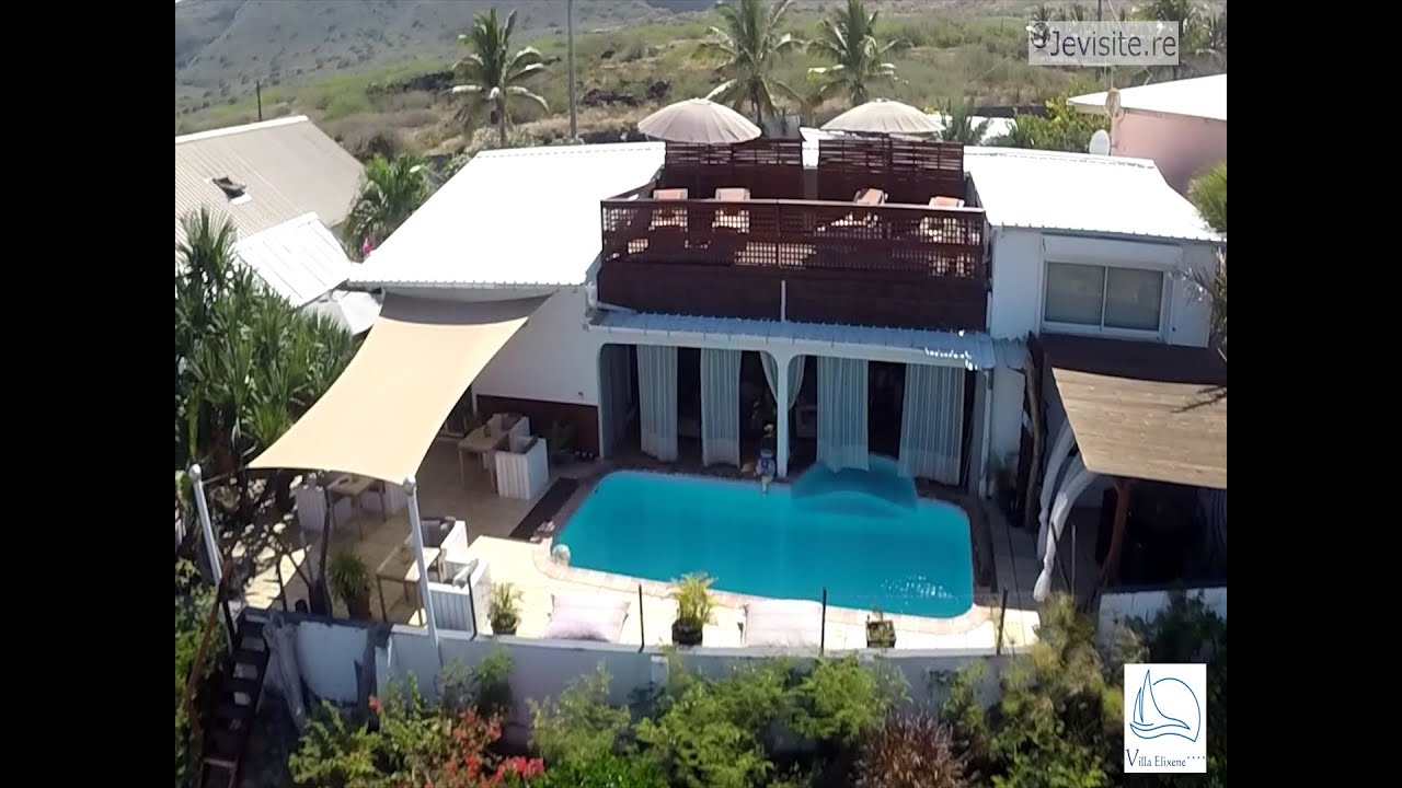 Visite virtuelle, LA VILLA ELIXENE à Trois Bassins, île de La Réunion