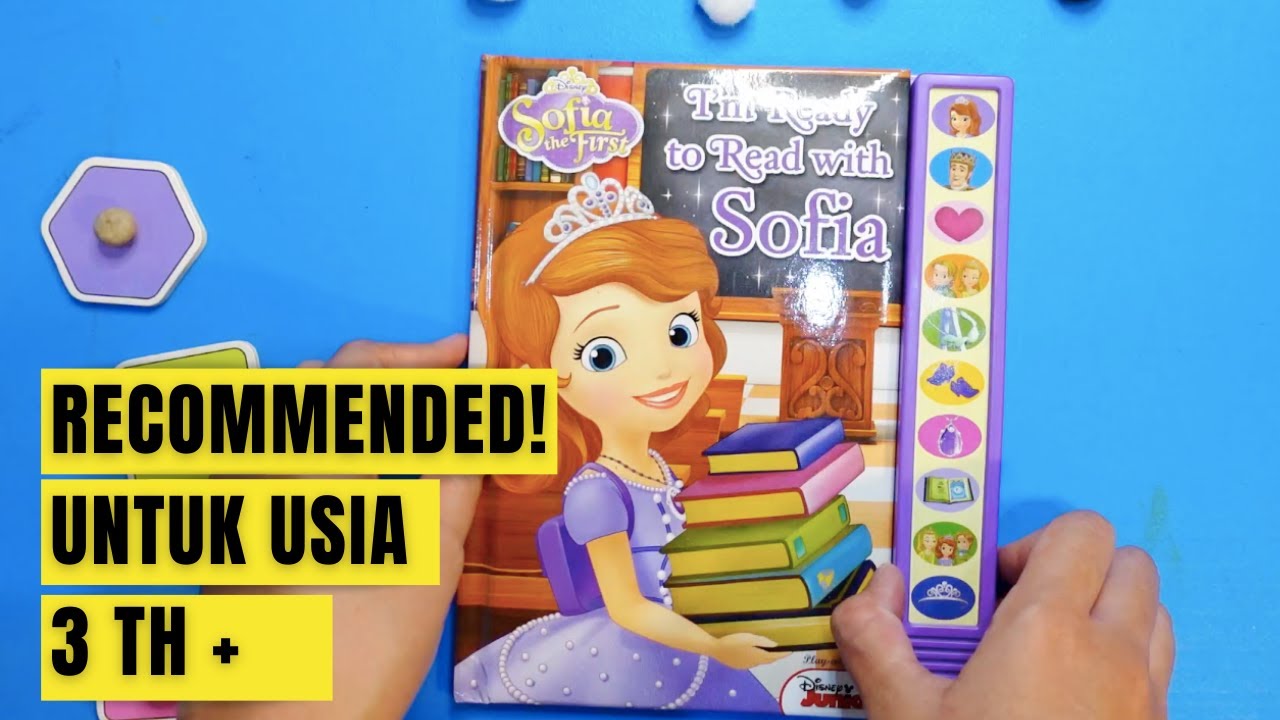 Review Sound Book Anak | I'm Ready to Read with Sofia | Disney Sound Book