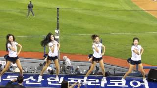 NC DINOS 치어리더 김연정, 이단비, 송윤화, 고민지  - 다이노스 다이겨쓰