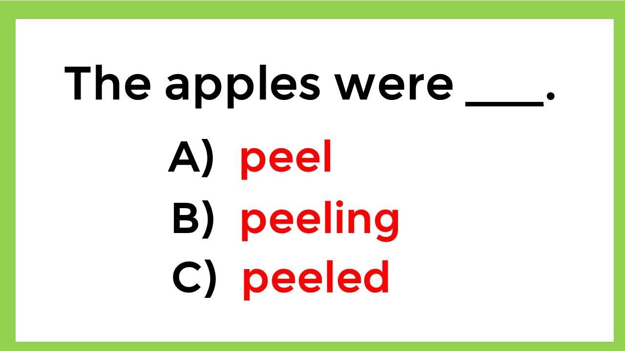 Mixed Grammar Quiz | Only the Best Can Score 100%