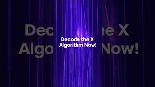 X Algorithm Explained for Marketers #Shorts