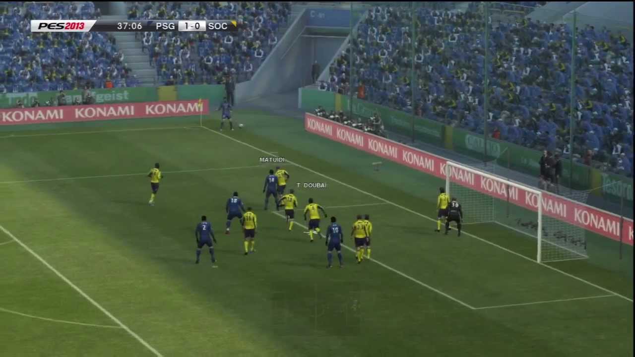 Paris Saint-Germain - FC Sochaux (1/2) [PES 2013] | Ligue 1 2012-2013 (7ème Journée) | CPU Vs. CPU