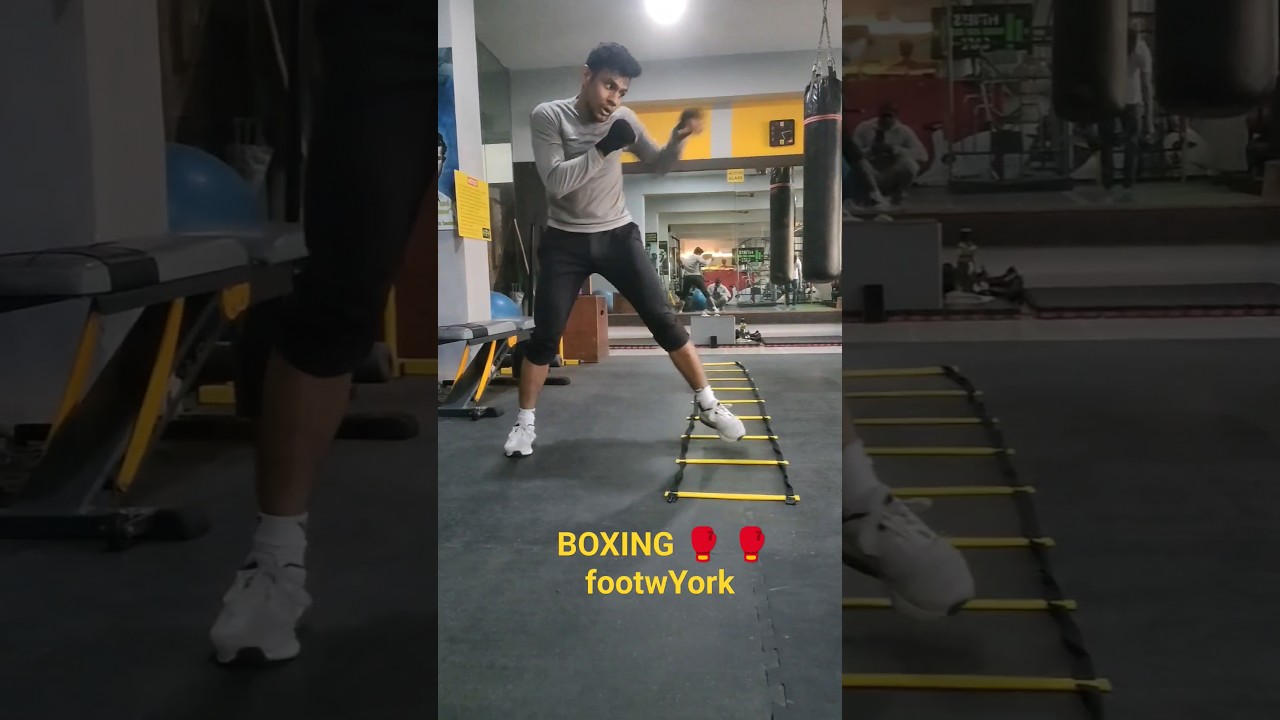 BOXING FOOTWORK DRILLS AGILITY LADDER 🥊🥊