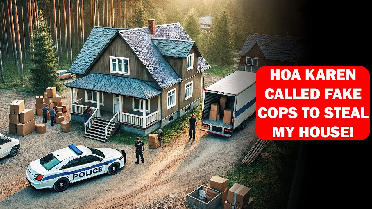 Карен из HOA вызвала полицию во время моего переезда! Она заявила, что мой дом принадлежит им. Ок...