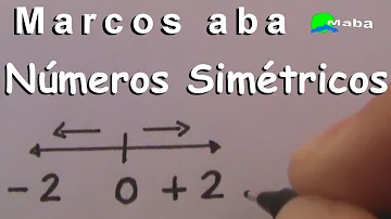 Porque os números em posições simétricas são iguais?