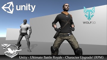Unity - Ultimate Battle Royale Series - 10 - Character Upgrade! (Ready Player Me)