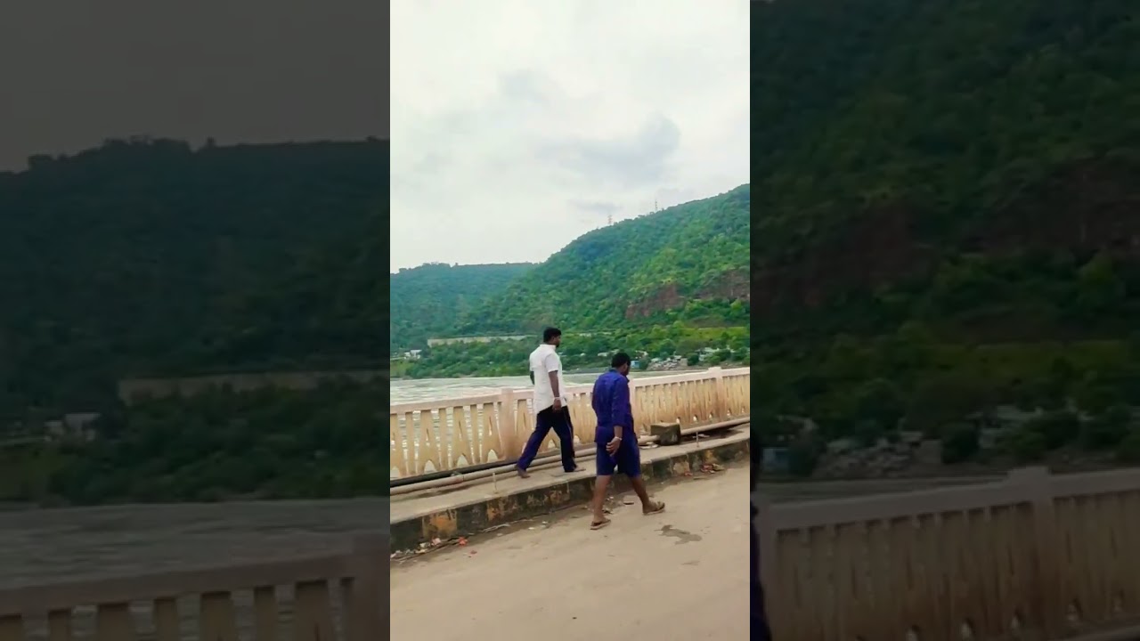 Telangana-AP border in Srisailam