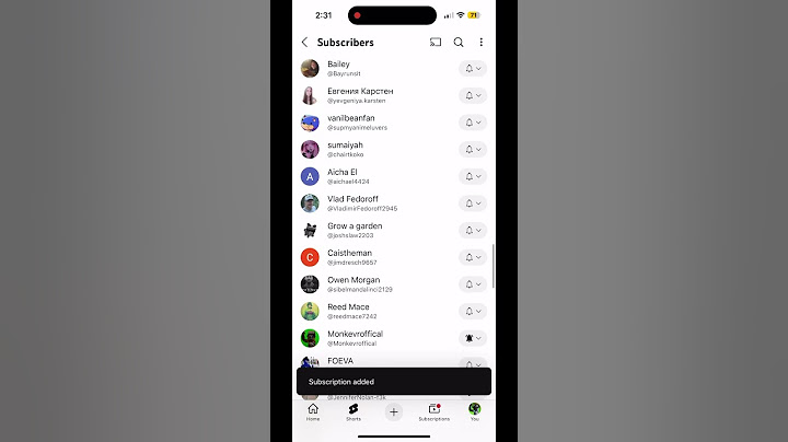 Subscribe to my most recent subscribers part 18