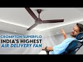 Crompton Superflo Fan | Turbo Boost Power &amp; 25% More Air Delivery!❄️