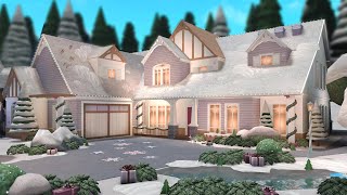 Building a Winter House in Bloxburg w/ Anix &amp; Faulty