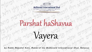 Weekly Parsha with Rav Raphael Katz - 5783 - Vayera