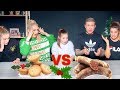 REAL vs FAKE CHRISTMAS FOOD Ft. SAFFRON BARKER