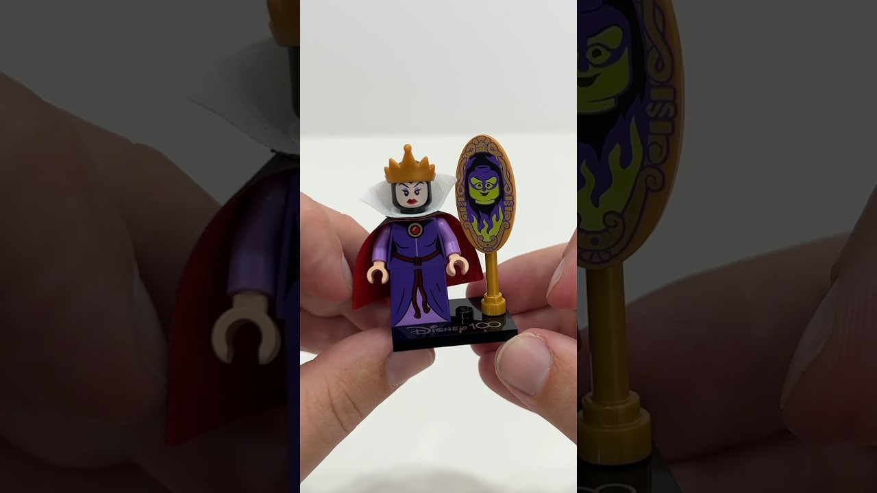 LEGO EVIL QUEEN! Disney 100 collectible minifgures! 